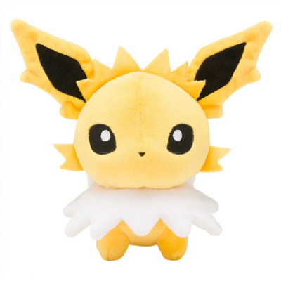 Authentic Pokemon center China pokedoll Jolteon plush +/- 17cm 